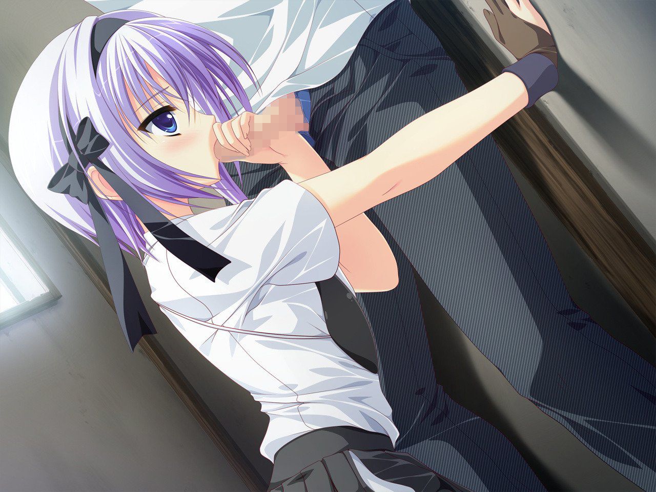 A cute girl serves with her mouth! Two-dimensional erotic image that is too healthy to 14