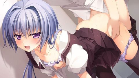 Secondary erotic girls who are poked in the back and have a pleasant expression [40 pieces] 12