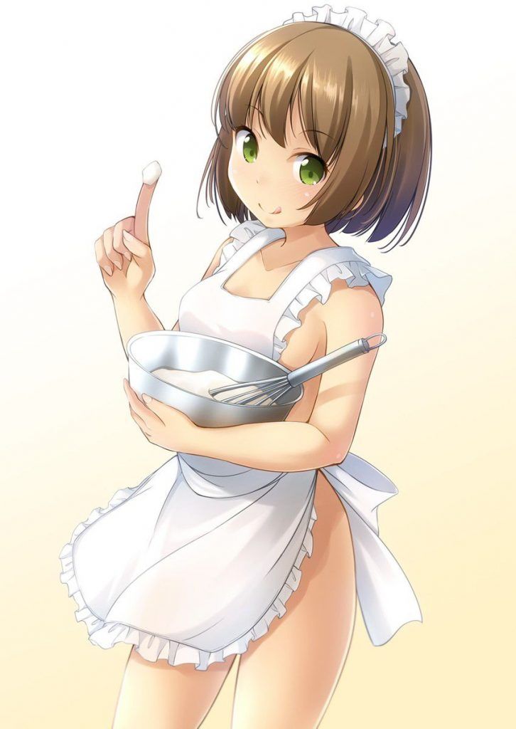 A selection of naked apron images♪ 1