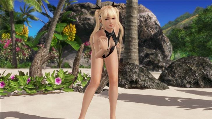 Erotic image of Marie Rose's desperate sexy pose! [Dead or Alive] 2