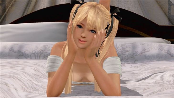 Erotic image of Marie Rose's desperate sexy pose! [Dead or Alive] 33