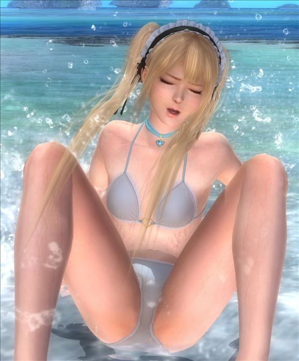 Erotic image of Marie Rose's desperate sexy pose! [Dead or Alive] 34
