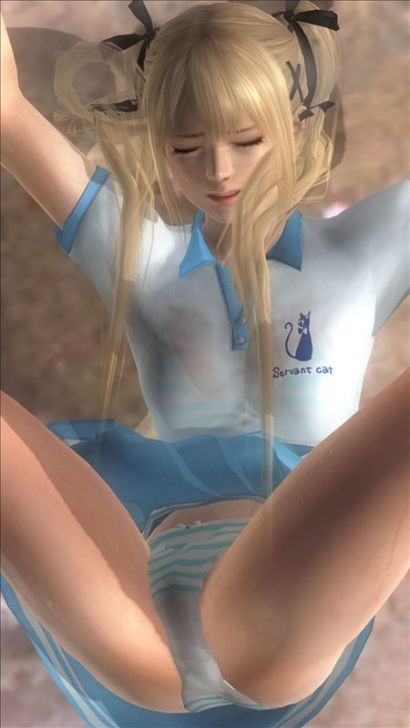 Erotic image of Marie Rose's desperate sexy pose! [Dead or Alive] 5