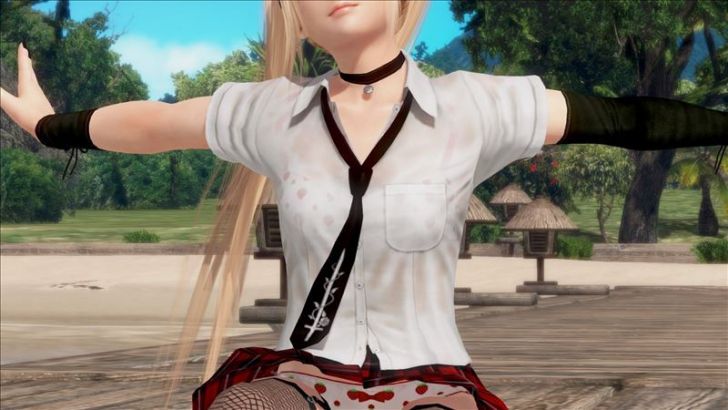 Erotic image of Marie Rose's desperate sexy pose! [Dead or Alive] 8