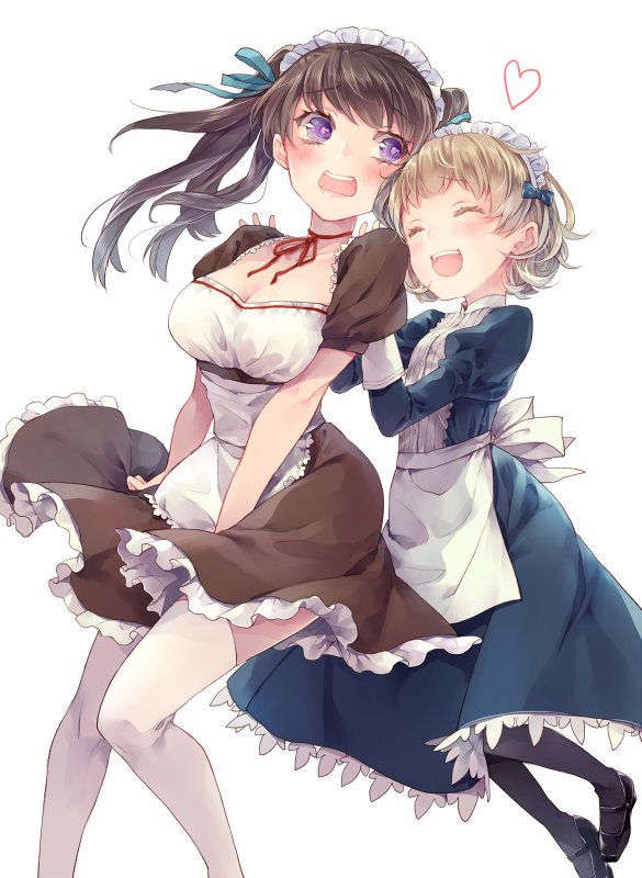 I tried to look for high-quality erotic images of maids! 13