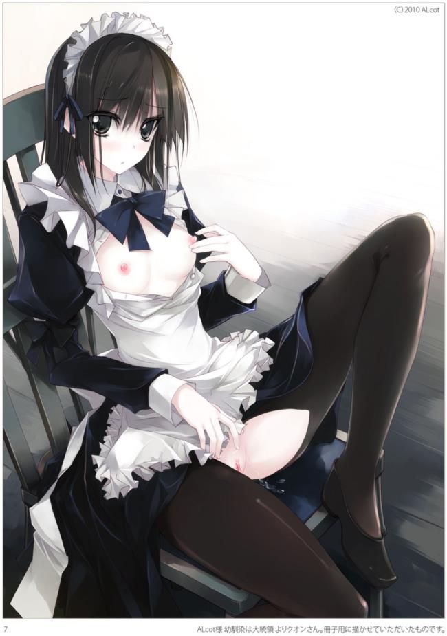 Let's be happy to see the erotic image of the maid! 14