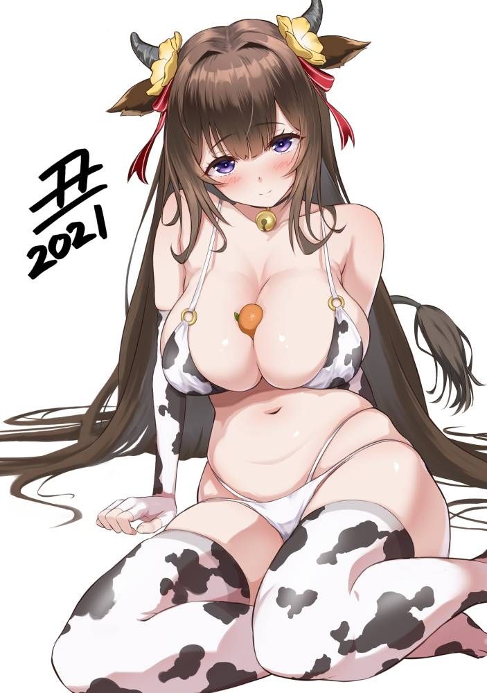 【Secondary image】Sexy cow pattern bikini image summary that is second to real dairy cows! No.01 [20 sheets] 17