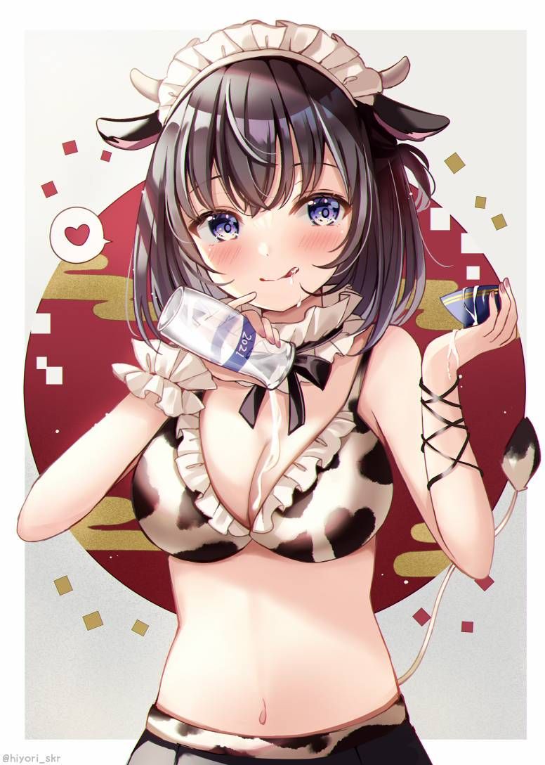 【Secondary image】Sexy cow pattern bikini image summary that is second to real dairy cows! No.01 [20 sheets] 19