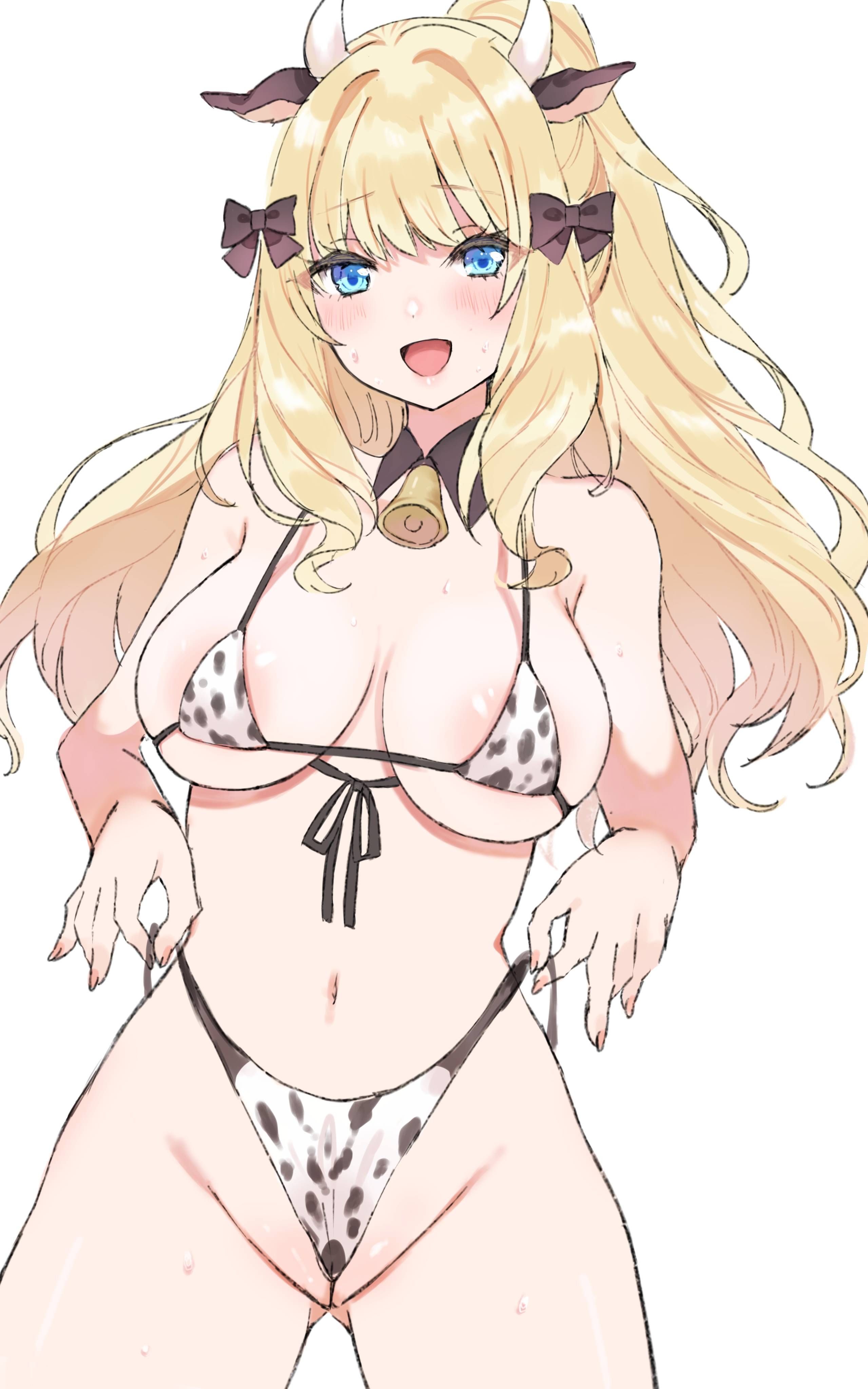 【Secondary image】Sexy cow pattern bikini image summary that is second to real dairy cows! No.01 [20 sheets] 6