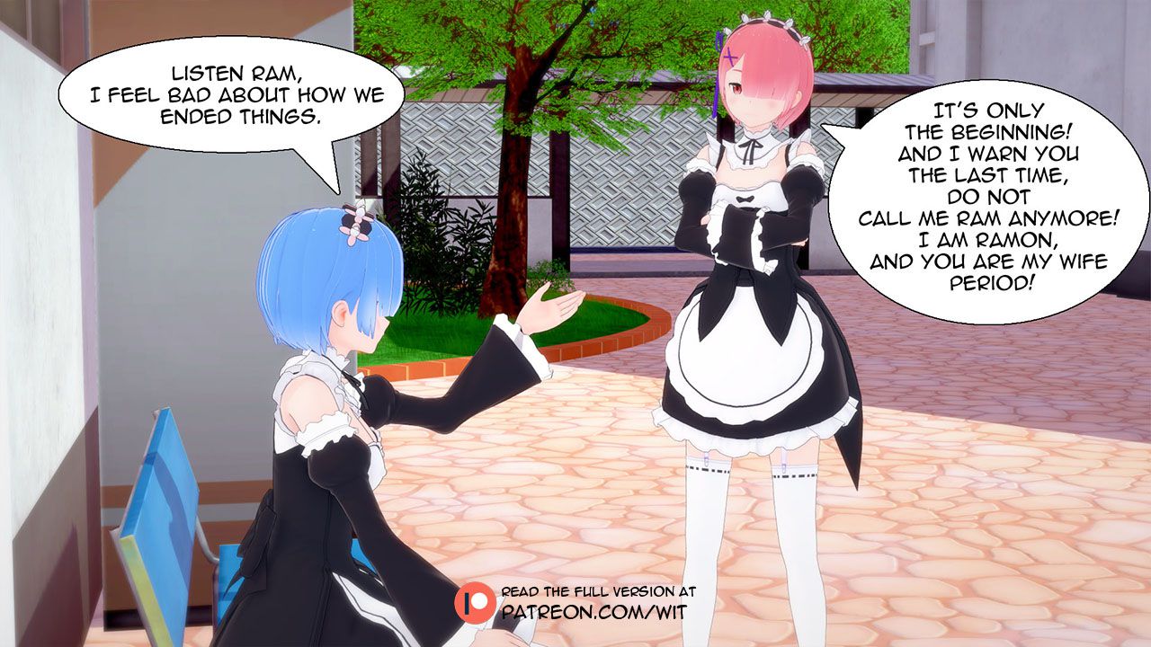 [Wit] Rem and Ram in Skinsuit Adventure 108