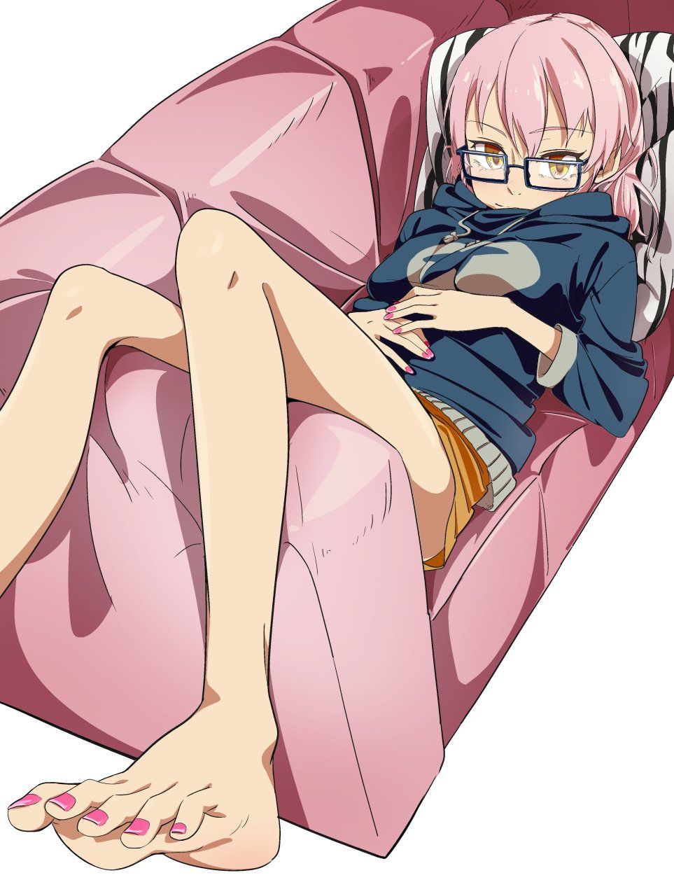 Two-dimensional image summary of a beautiful girl with Glasses! Sometimes non-erotic is also good! 23