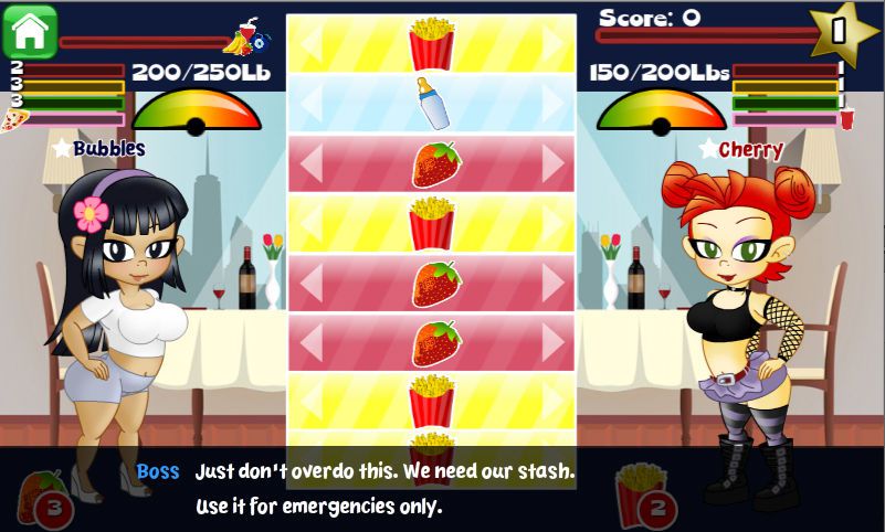 Hungry Girls Game: Intro-Tutorial 45