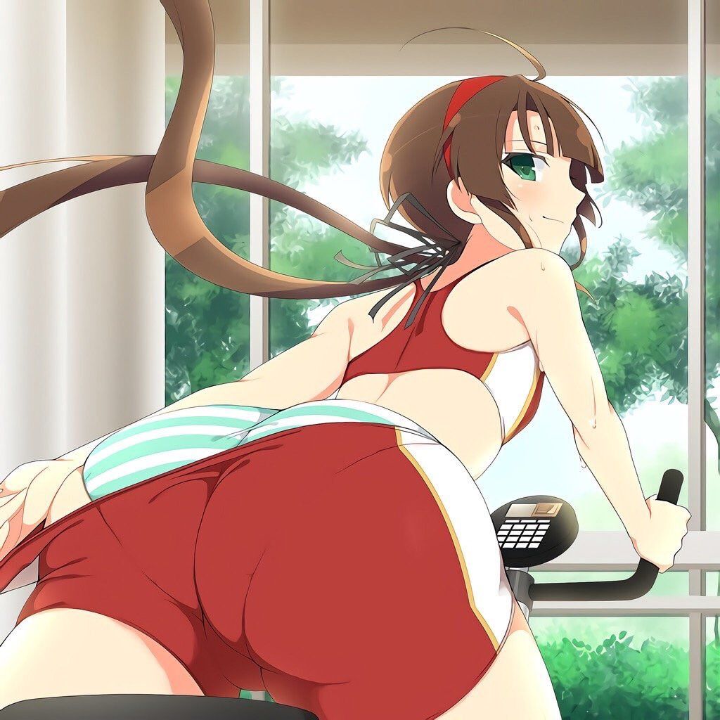 Erotic anime summary erotic image of a girl who has a panty line [secondary erotic] 2