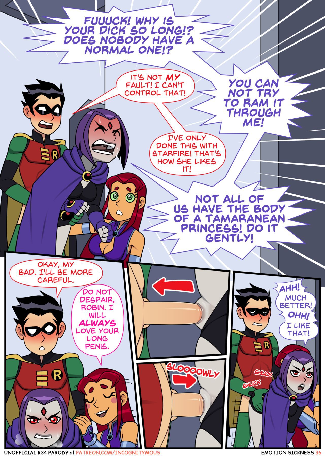 [Incognitymous] Emotion Sickness (Teen Titans) [Ongoing] 35