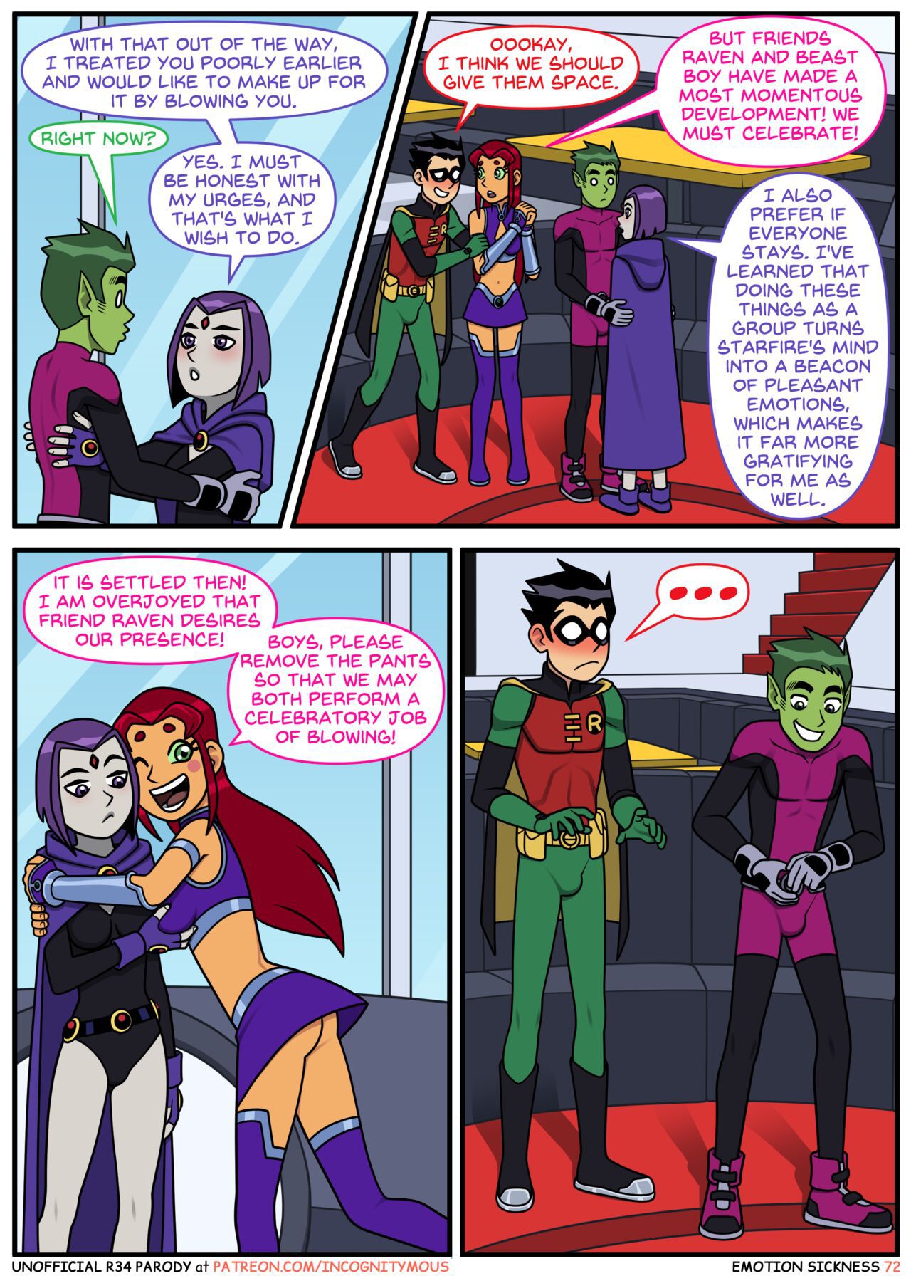 [Incognitymous] Emotion Sickness (Teen Titans) [Ongoing] 69