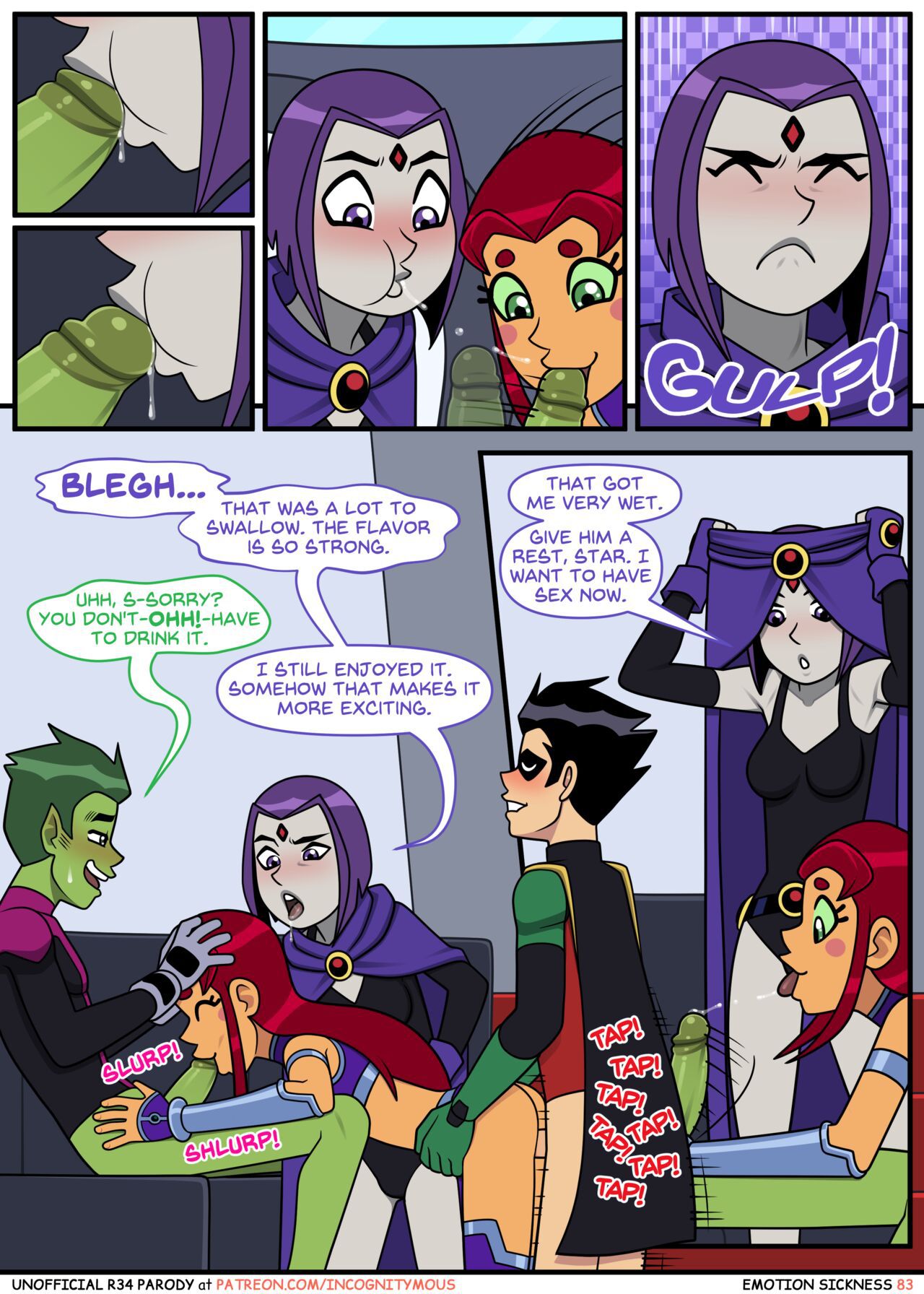 [Incognitymous] Emotion Sickness (Teen Titans) [Ongoing] 80