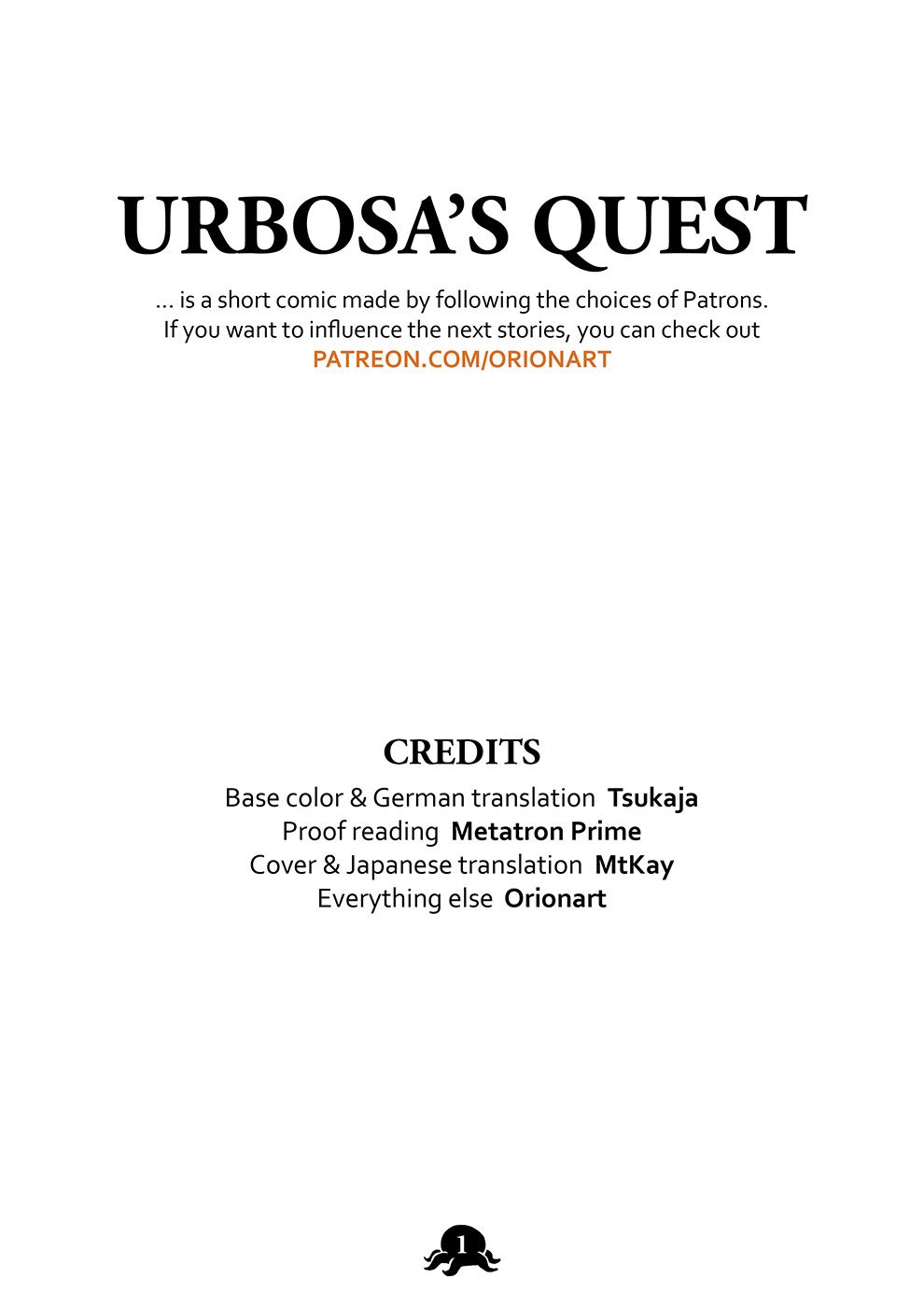 Urbosa's Quest [OrionArt] (Digital) [ongoing] 2