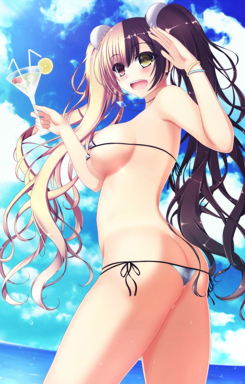 [Secondary erotic] erotic image of a lascivious girl who wears a tiny micro bikini that is more obscene than naked [30 pieces] 2