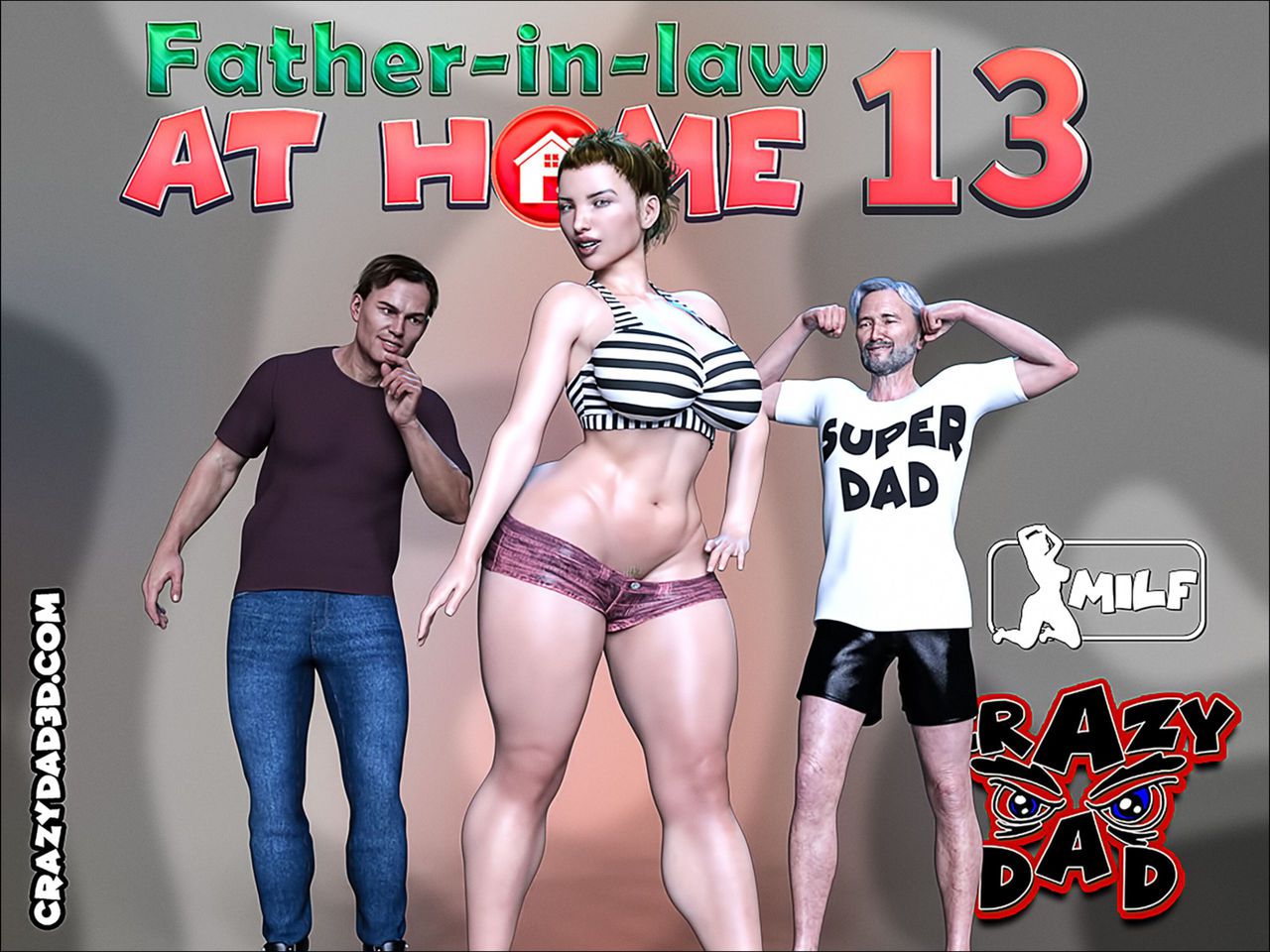 [CrazyDad3D] Father-in-Law at Home 13 (Spanish version) 1