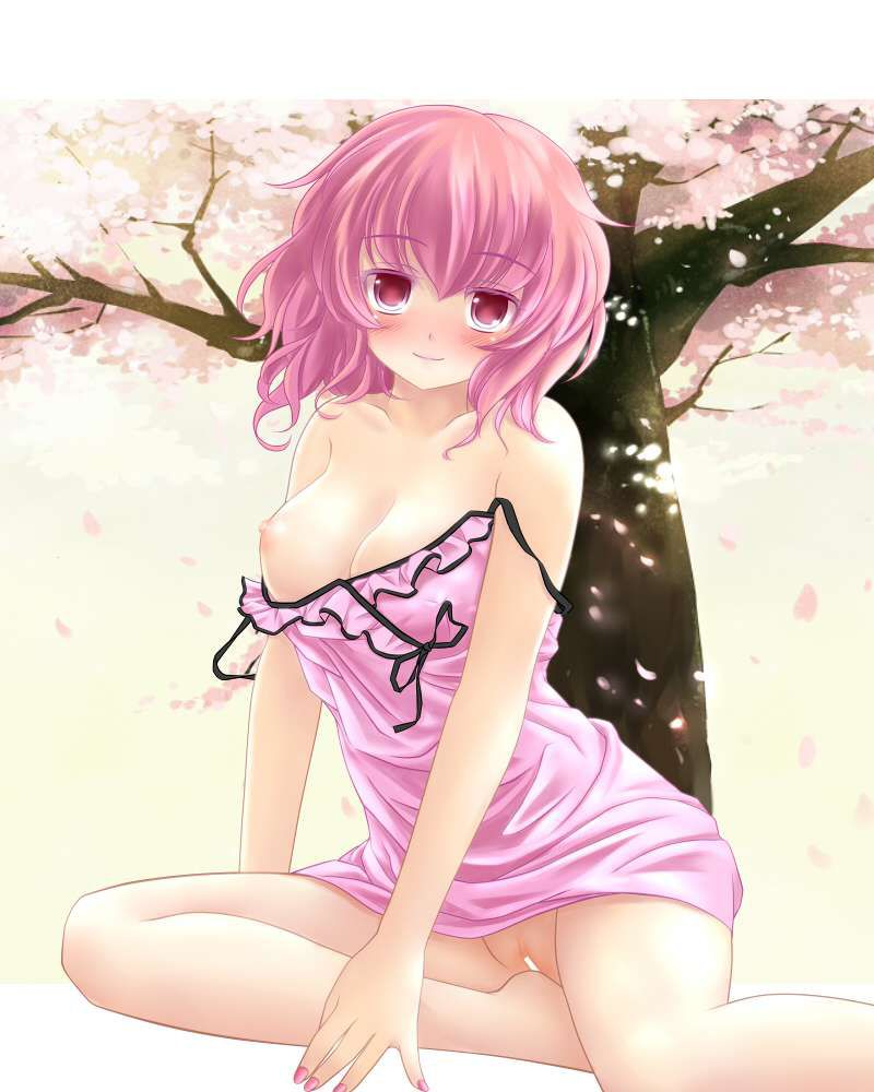 Secondary erotic image of girls opening man under cherry blossoms in full bloom 13