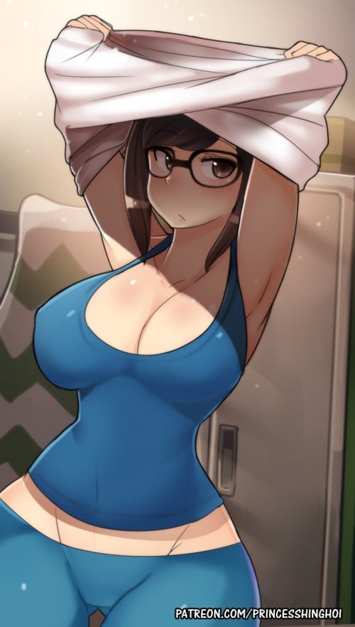 Erotic image of Overwatch [Mei] 9