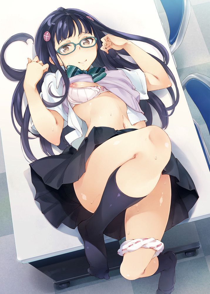 【Glasses】Images of cute girls wearing glasses Part 18 22