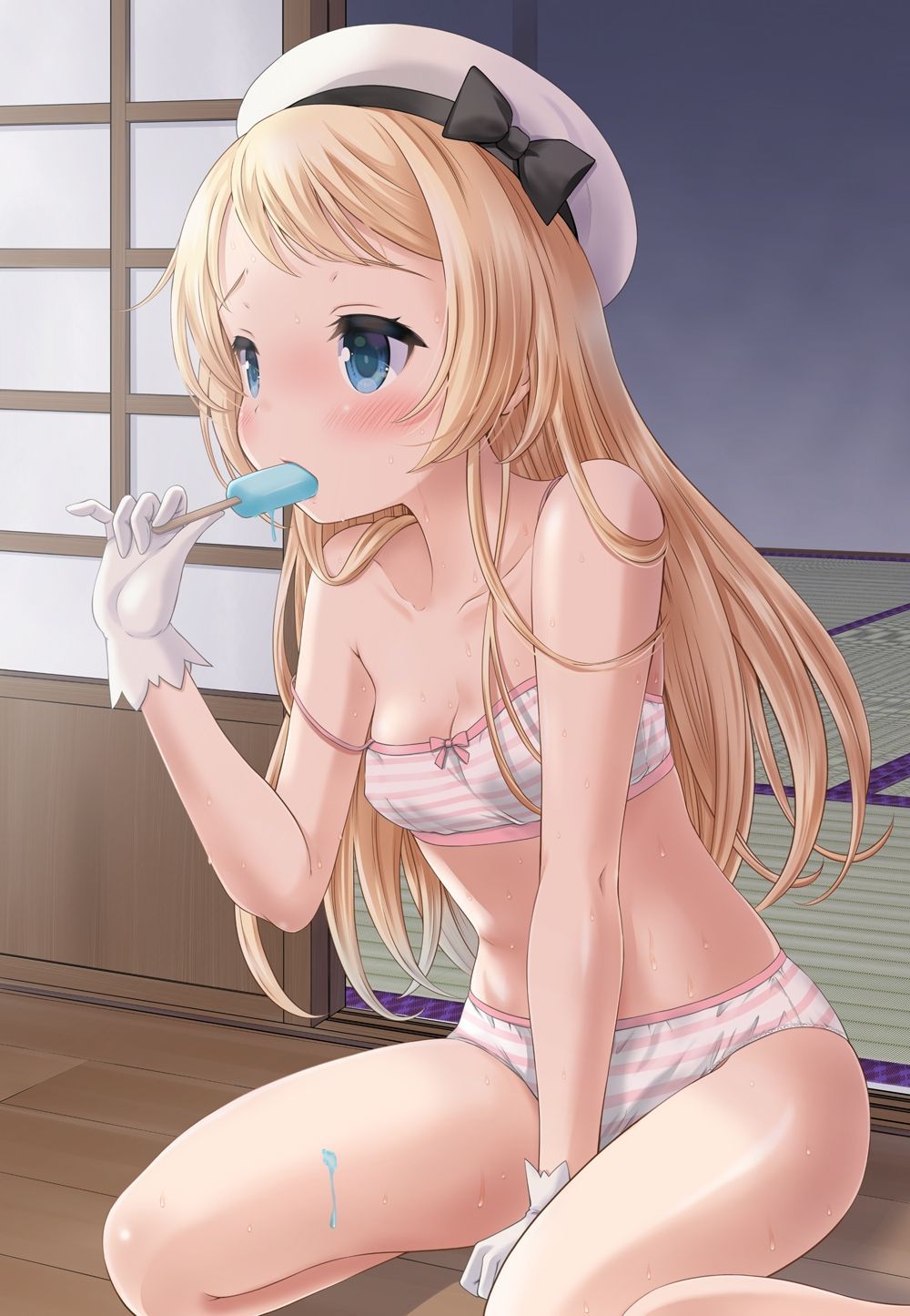 Erotic anime summary erotic image of a girl who is pretty good underwear [secondary erotic] 2