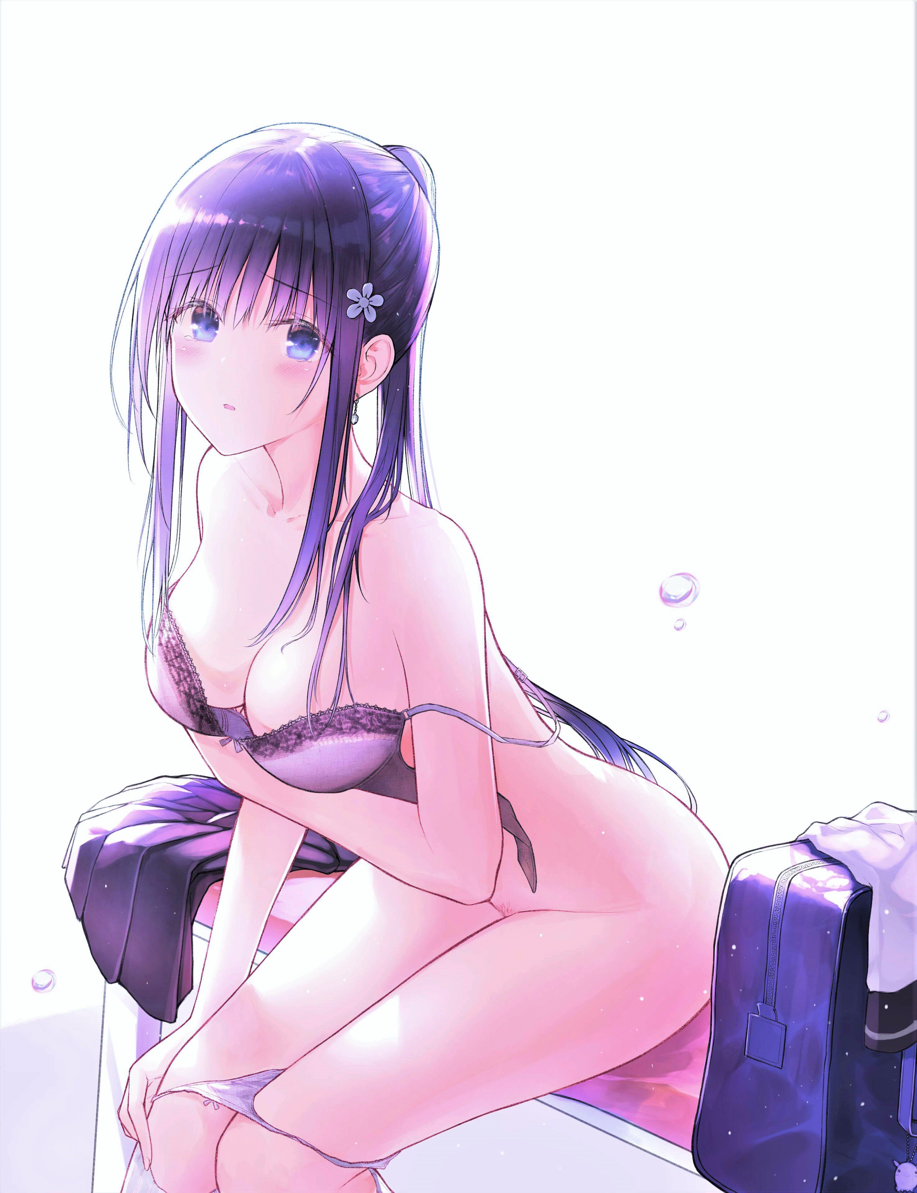 Erotic anime summary erotic images of beautiful girls who are taking off their pants [50 pieces] 51
