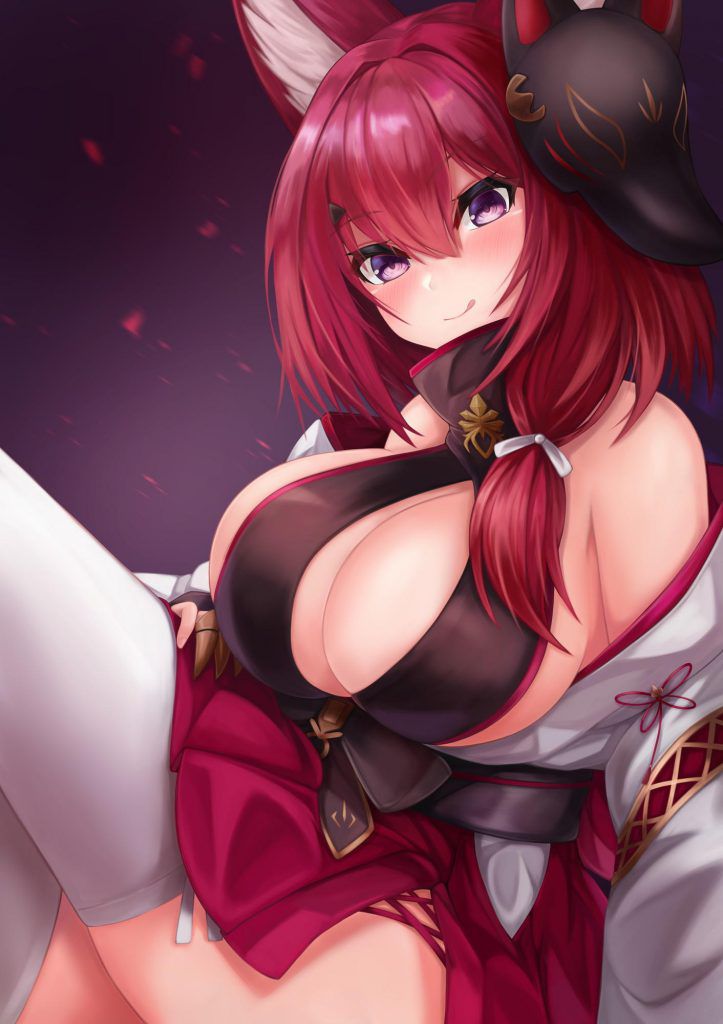 Erotic image of a shrine maiden 3