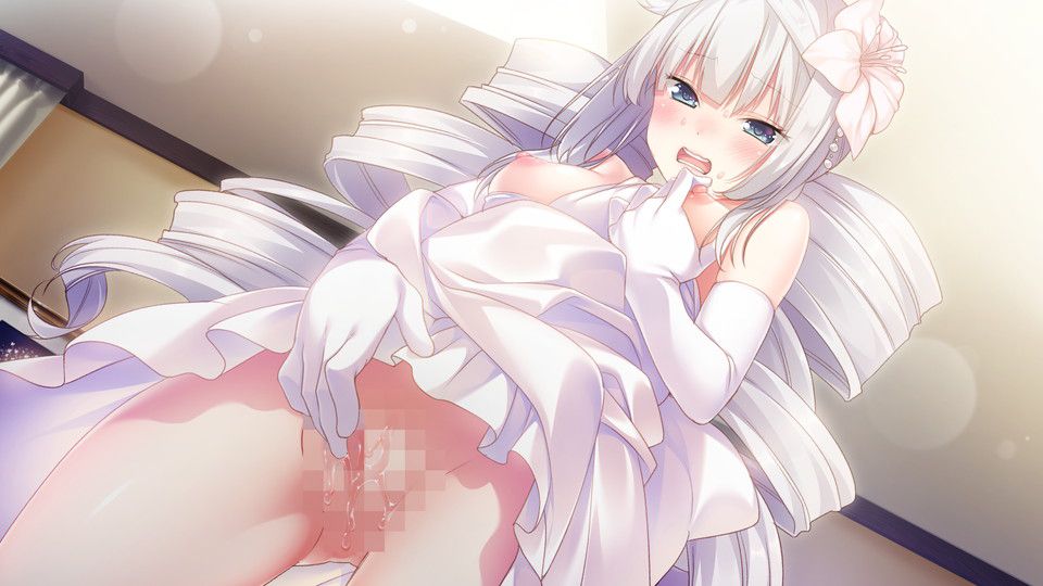 Secondary erotic erotic image of a girl with lewd love juice leaking from assoko 16