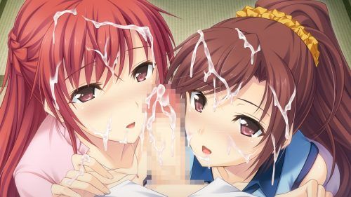 Erotic anime summary Erotic image collection of beautiful girls and beautiful girls who have been facial shot a large amount of sperm [50 sheets] 29