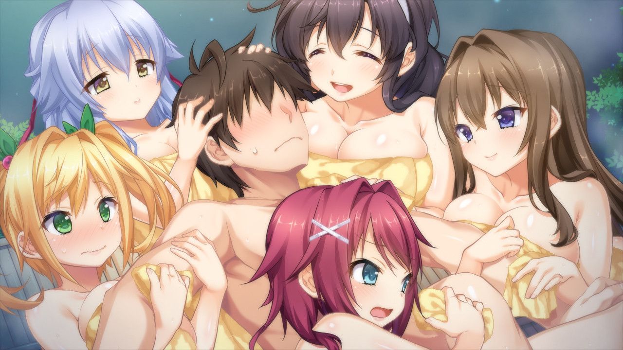 Erotic anime summary: Erotic images of harem sex that are not enough no matter how many dicks there are [secondary erotic] 28