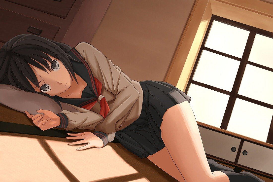 The echi 2D erotic image of a schoolgirl in uniform is too strong and immediately level 60