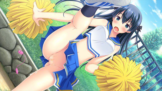 【Secondary erotic】Erotic image collection of girls who have cheerleader cos is here [50 sheets] 31