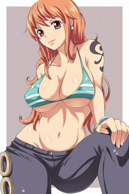 [One piece] cute secondary erotic image with Nami's echi 13