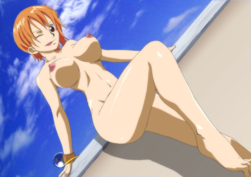 [One piece] cute secondary erotic image with Nami's echi 23