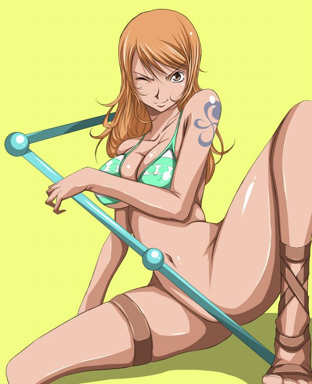 [One piece] cute secondary erotic image with Nami's echi 8