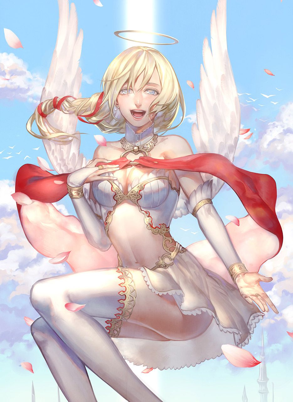2D Please image of a girl with angel wings 48 photos 34