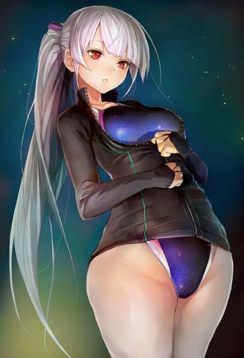 【Secondary erotic】Horny girl wearing a swimming swimsuit and showing off her pitch pichi body [30 pieces] 17