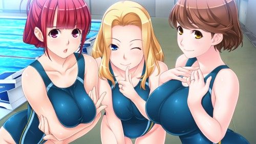 【Secondary erotic】Horny girl wearing a swimming swimsuit and showing off her pitch pichi body [30 pieces] 23