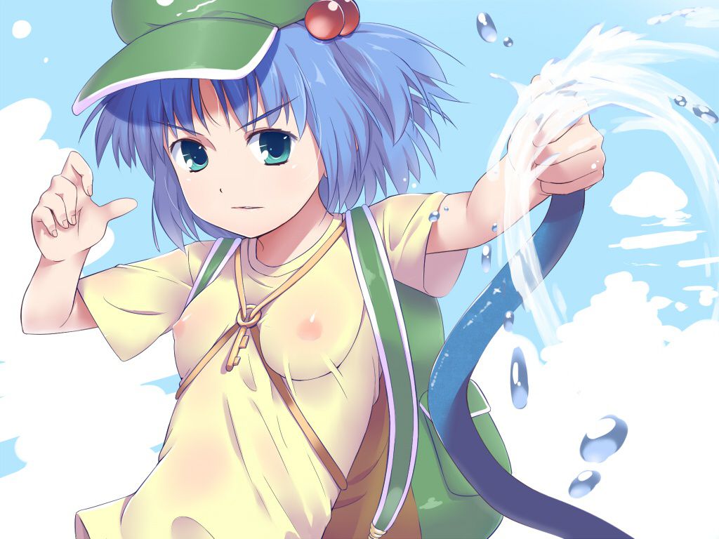 【Touhou】Cucumber's favorite Lori Kappa! Erotic image of Kawashiro! Part 2 10