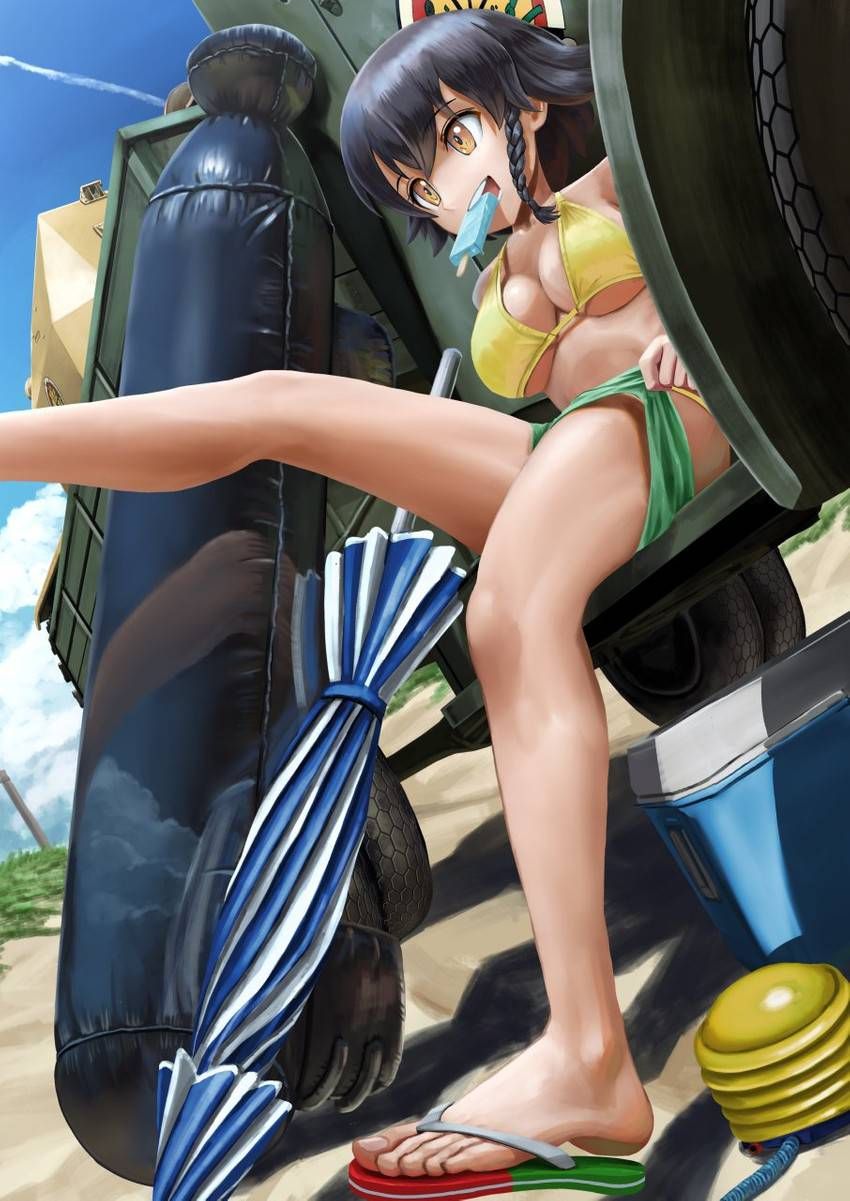 Girls &amp;amp; Panzer: Pepperoni's InstantLy Nuki-capable Ekchi Secondary Erotic Images Collection 1
