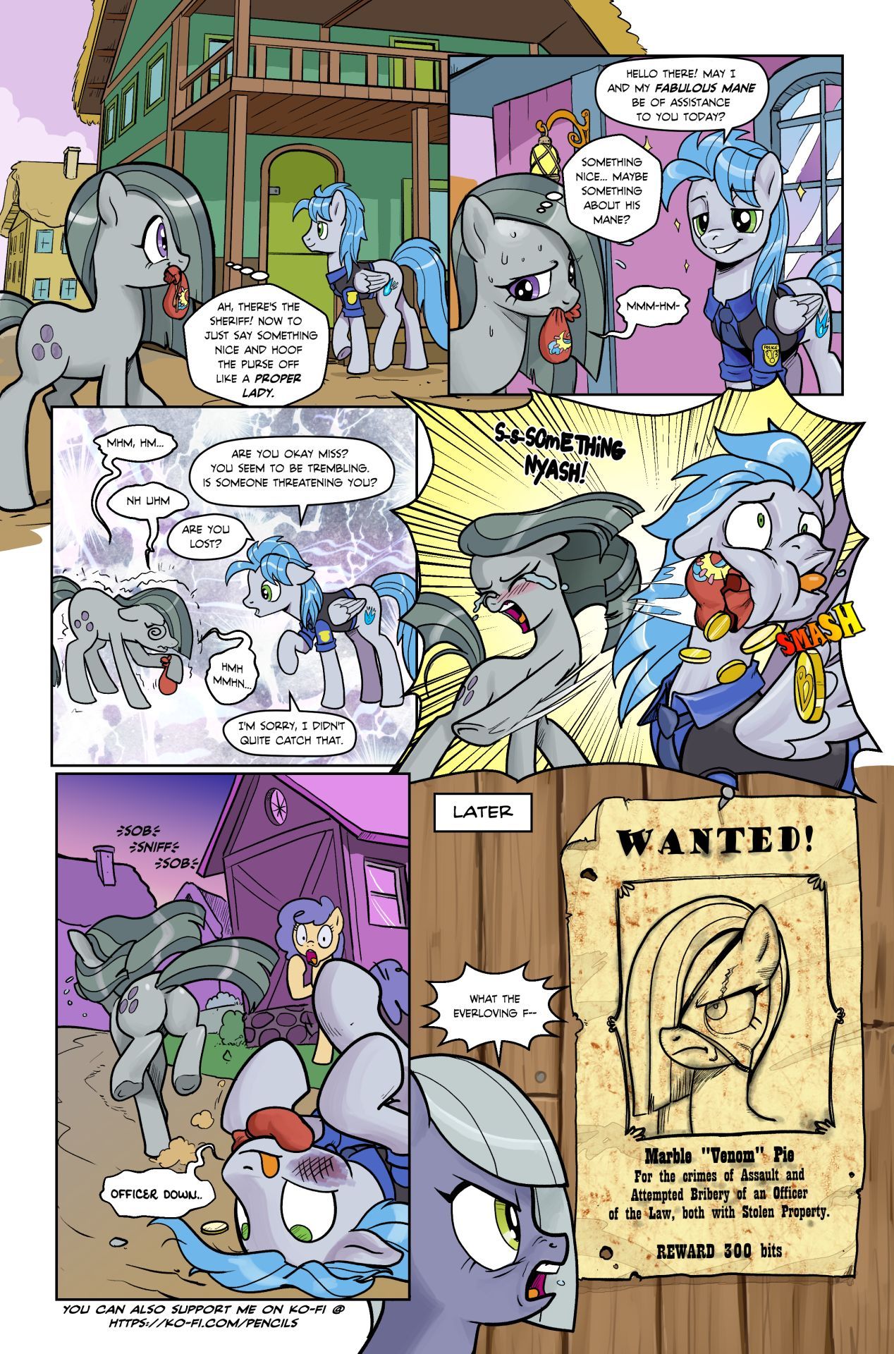 [Pencils] Marble, Mare Manquée [My Little Pony Friendship is Magic] (Ongoing) 2