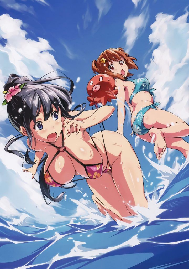 The secondary erotic image of the swimsuit is good. 19