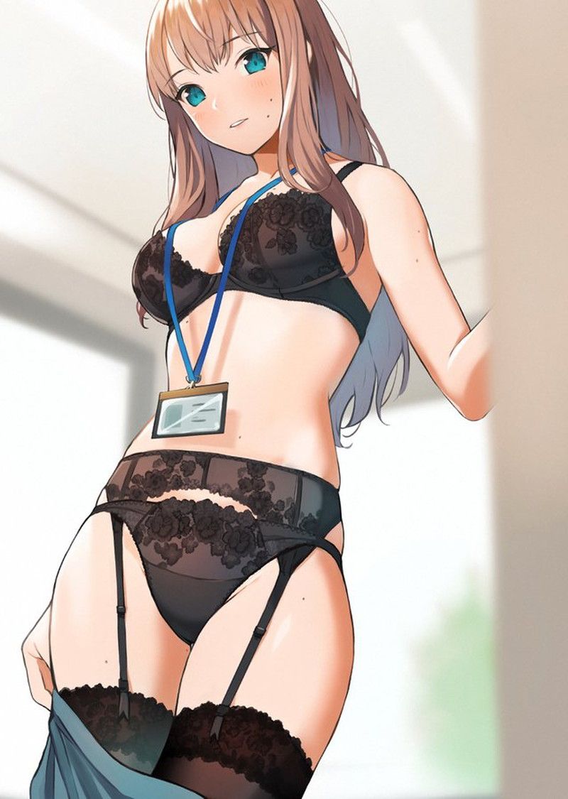 【Secondary】Erotic image of black garter belt that feels adult sexting Part 2 20
