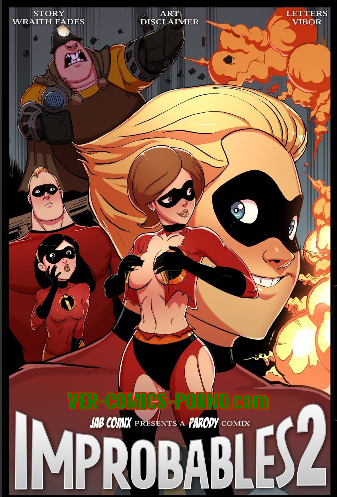 The Improbables 2 [Ver-Comics-Porno.com] Los Increibles (español) 1