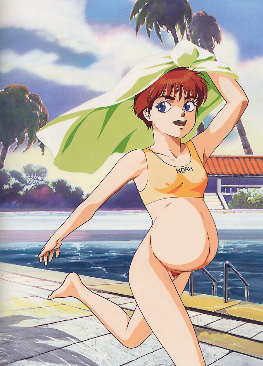 [Botekola] heroines of anime and games that have been made bote belly in Erocola Part 99 30