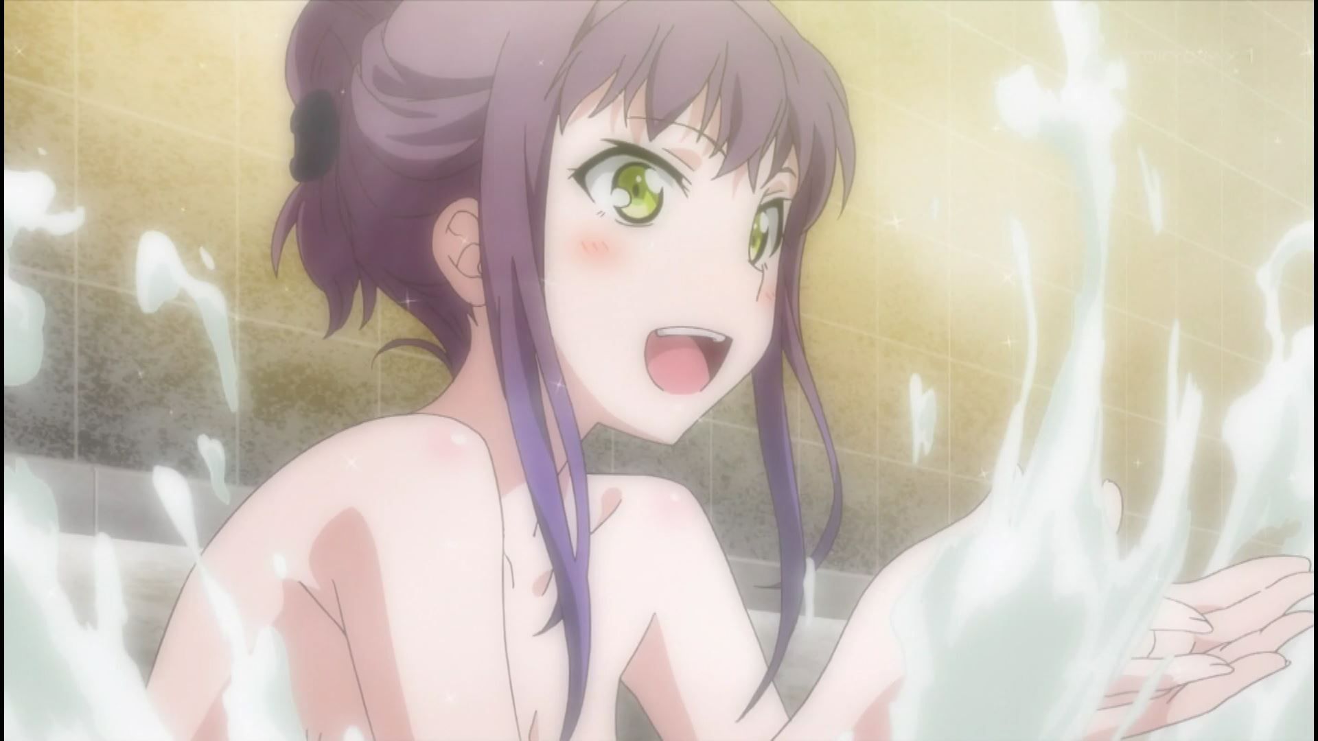 Anime [Armored Daughter Fighting Machine] 7 stories such as hot spring bathing scene where girls' nakedness is not glowing! 17