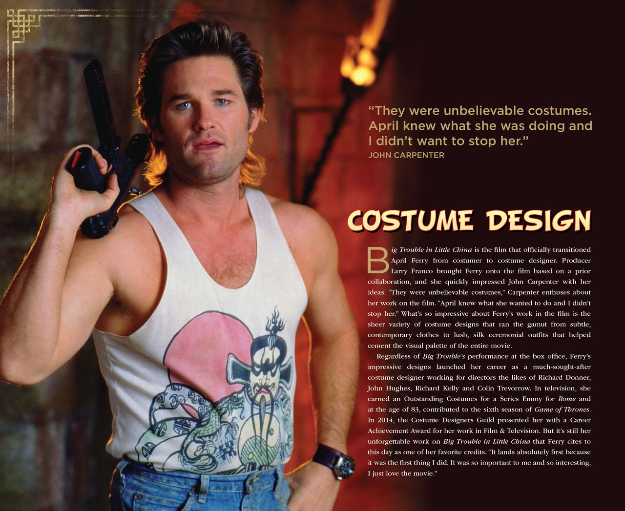 The Official Art of Big Trouble in Little China 14