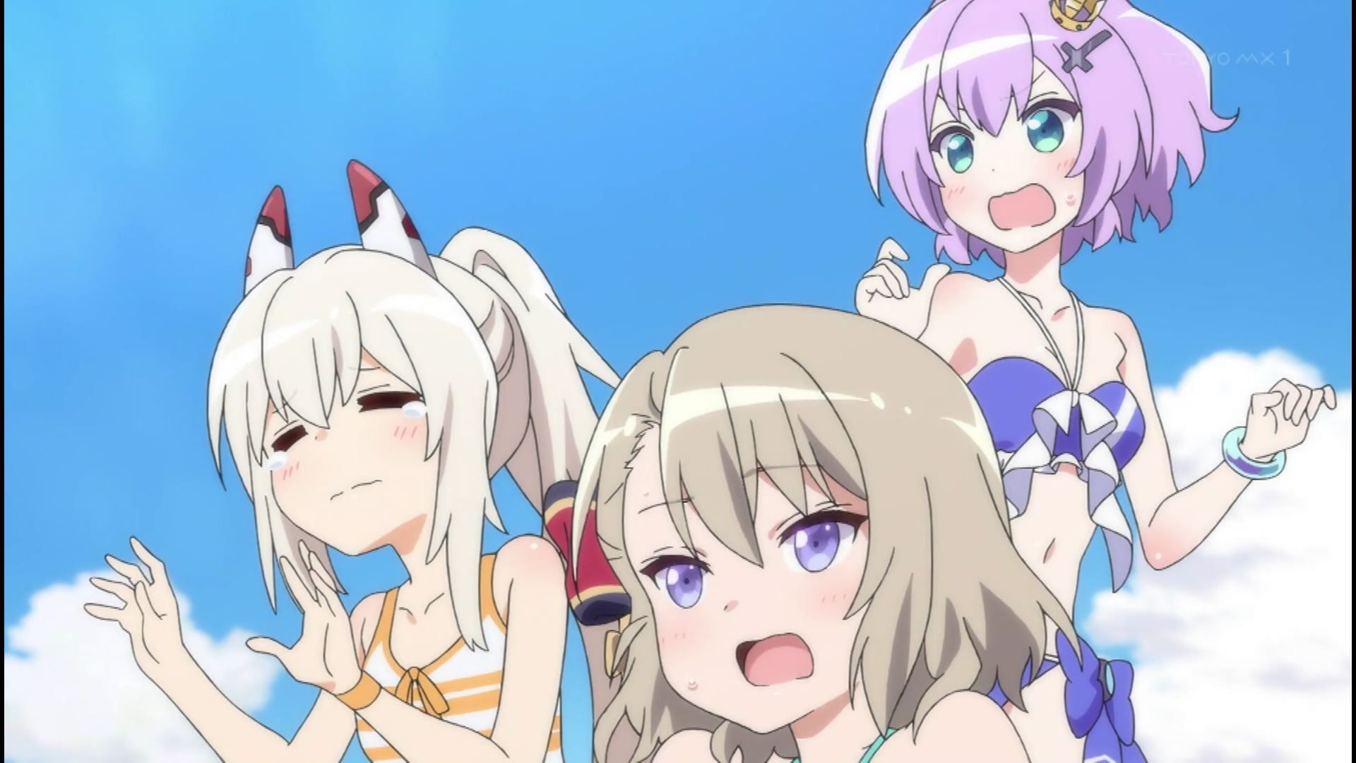 Anime "Azur Lane, 2010! Erotic swimsuits of girls in 4 stories! 15